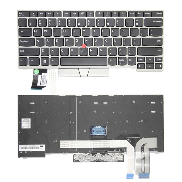 New US-SP-Spain for Lenovo Thinkpad E480 E490 E485 E495 T480S R480 L480 L380 R490 T14 Gen1 T490 T495 L390 L490 P43s Keyboard