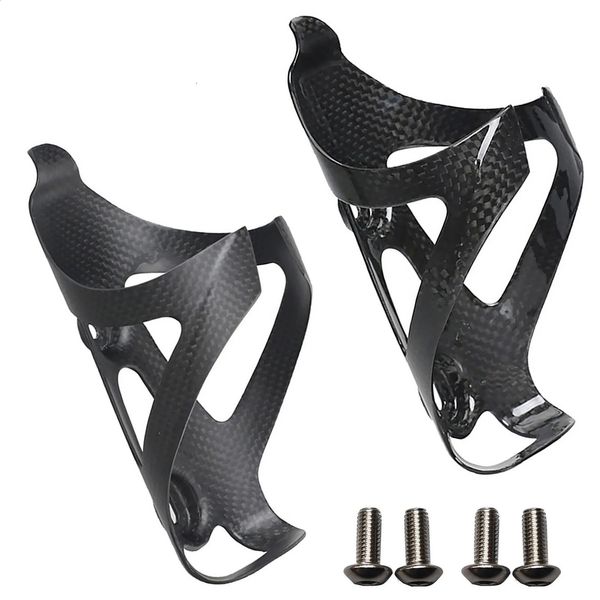 XXX Full Carbon Fiber Bicycle Water Bottle Cage MTB Road Bike Bottle Holder Ultra Light Cycling Equipment Matte-glossy 241212