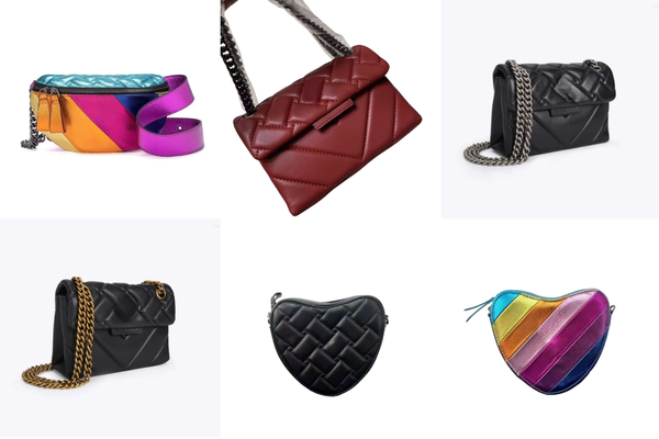 heart shaped handbag Designer bag leather London Women Man Mini Shoulder metal sign pochette clutch tote crossbody chain Bag fallow