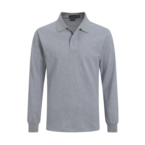 Mens Shirts Top Small Horse Embroidery Blouse Long Sleeve Solid Color Slim Fit Casual Clothing Shirt