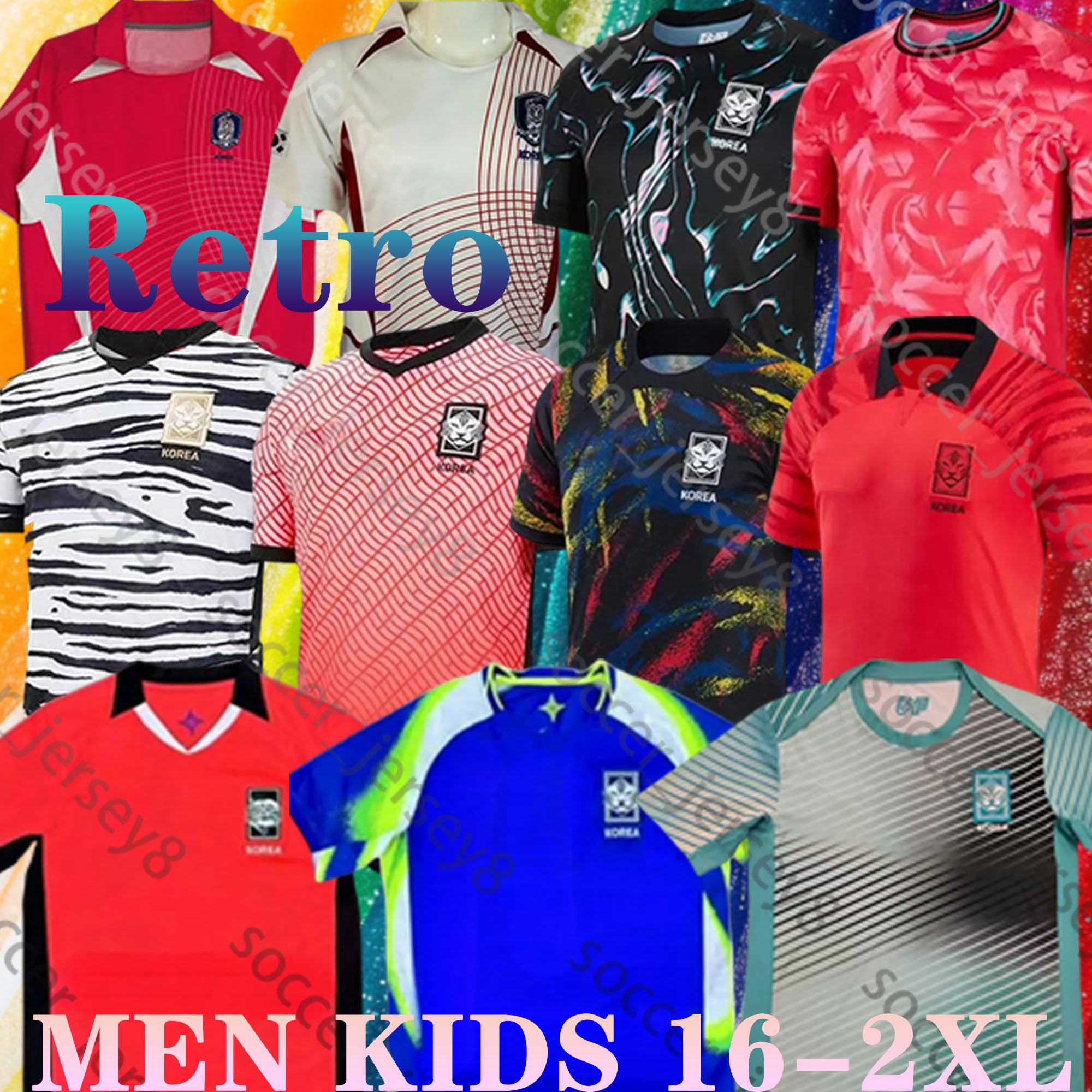 2025 2026 South Korea HEUNGMIN Retro 02 04 Soccer Jerseys SON MINJAE KANGIN GUESUNG INBUM HEECHAN HOME AWAY 24 25 MEN KIDS KIT FOOTBALL SHIRTS Natio