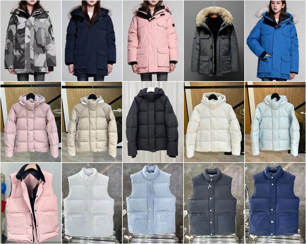 Women&#039;s Men&#039;s Down outerwear maya designer jacket winter thick long-sleeved letter badge jacket warm windproof hooded casual