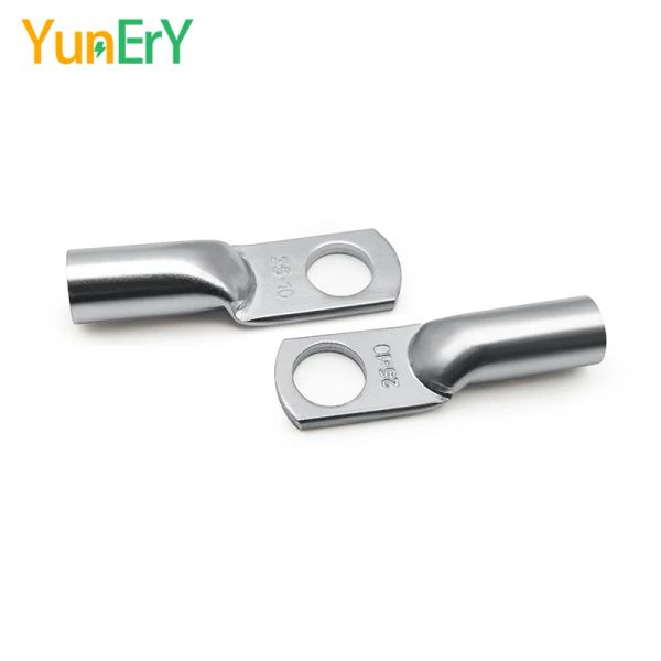 10-25-50 PCS JG Marine Terminal JG6 JG10 JG16 JG25 JG35 6-35 MM² Cable Lug Copper Tinned Electrical Lug Wire Connector 14-2 AWG