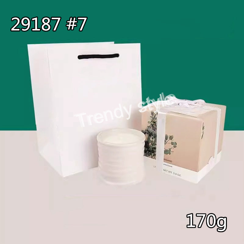 perfume candle 200g British pear limebasil natural flavor lasting neutral candle XX034