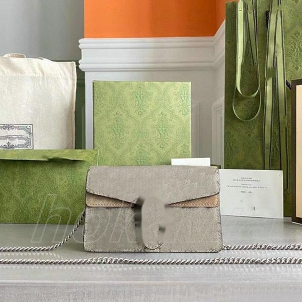 Bags Designer Tote Shoulder Bag 10a Luxurys Handbag Wallet Snake Mirror Quality Clutch Messenger Womens Leather Silver Chain CrossBody Diony