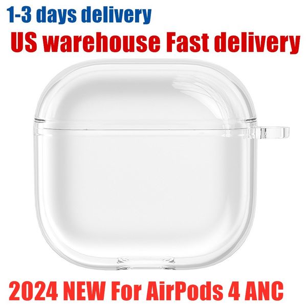 New For Airpod 4 airpods pro 2 3 Headphone Accessories Solid Silicone Cute Protective Earphone Cover 2nd generation Wireless Charging Box Sh
