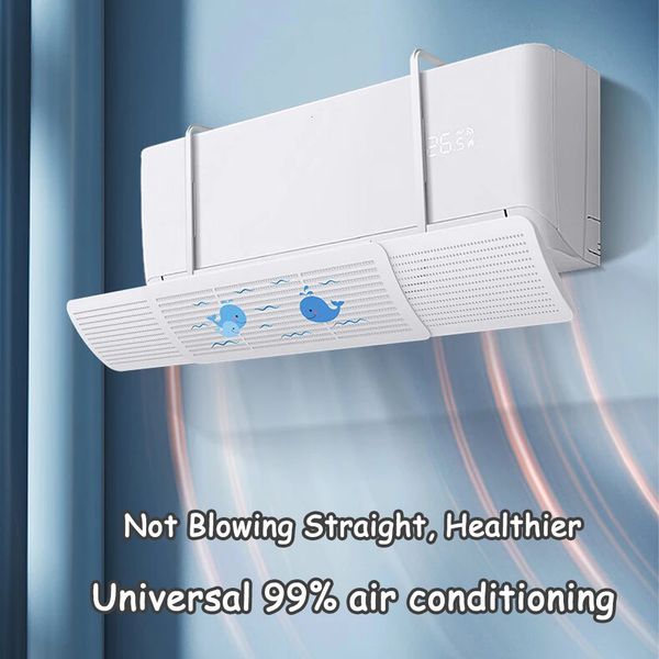 Universal Air Conditioner Wind Deflector Wallmounted Conditioning Windshield AntiDirect Blowing Retractable Outlet Baffle y240527