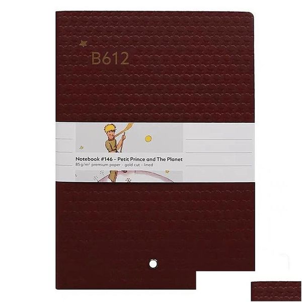wholesale Notepads Wholesale 146 Black Brown Leather Er Agenda Calendar Handmade Note Book Classic Periodical Diary Business Notebook D Dhjg