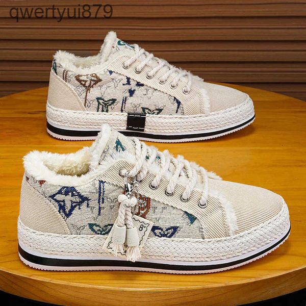 Casual Shoes CYYTL Winter Soes Mens Fur Warm Snow Sports Leisure Skateboarding Outdoor Iking Boarding Designer Luxury Tennis H241115