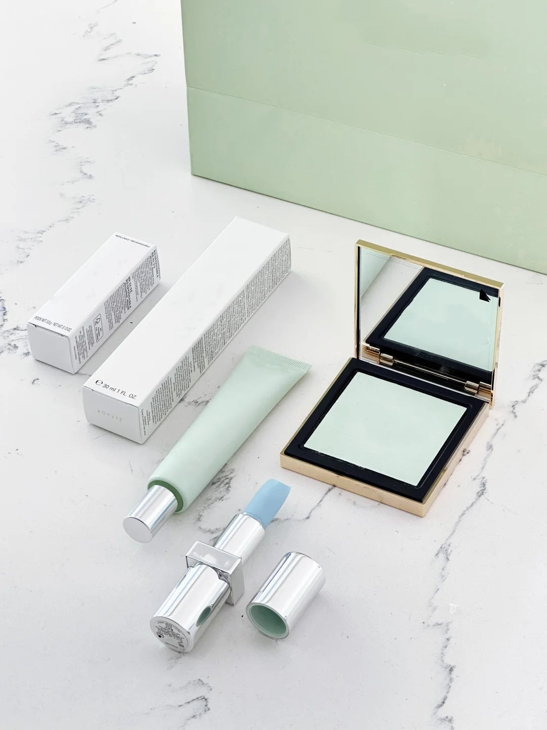 Brand New Refine Finish Micro Powder Face Makeup Setting Powder Complexion Perfecting Medium & Fair Top quality