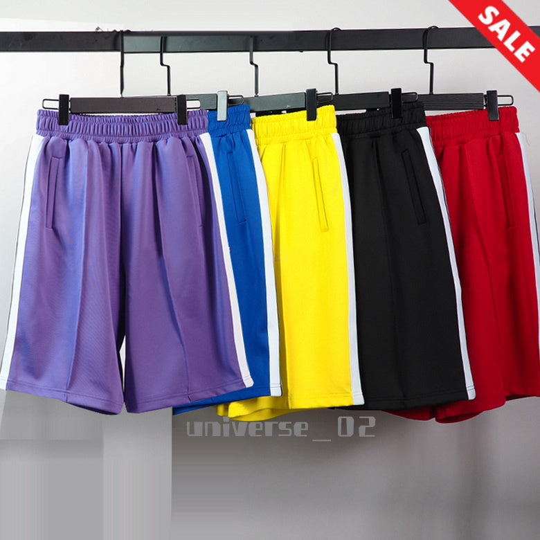 2025 mens shorts womens designers short pants letter printing strip webbing casual five-point clothes summer Beach clothing