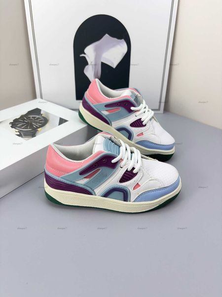 Top Child Sneakers complex design kids shoes Size 26-35 designer shoes Box protection Multi color selection baby casual shoes