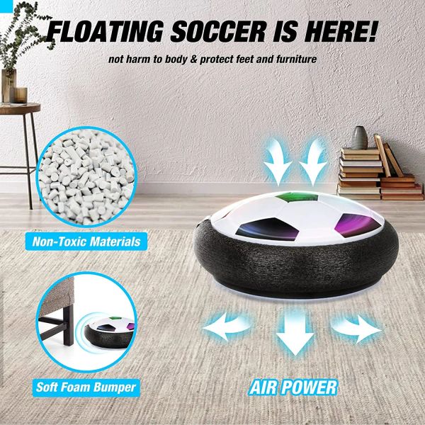 Electric Floating Soccer Ball For Children Hovering Football Toy LED Flashing Soccer Ball Kid Outdoor Indoor Sport Games Toy Boy