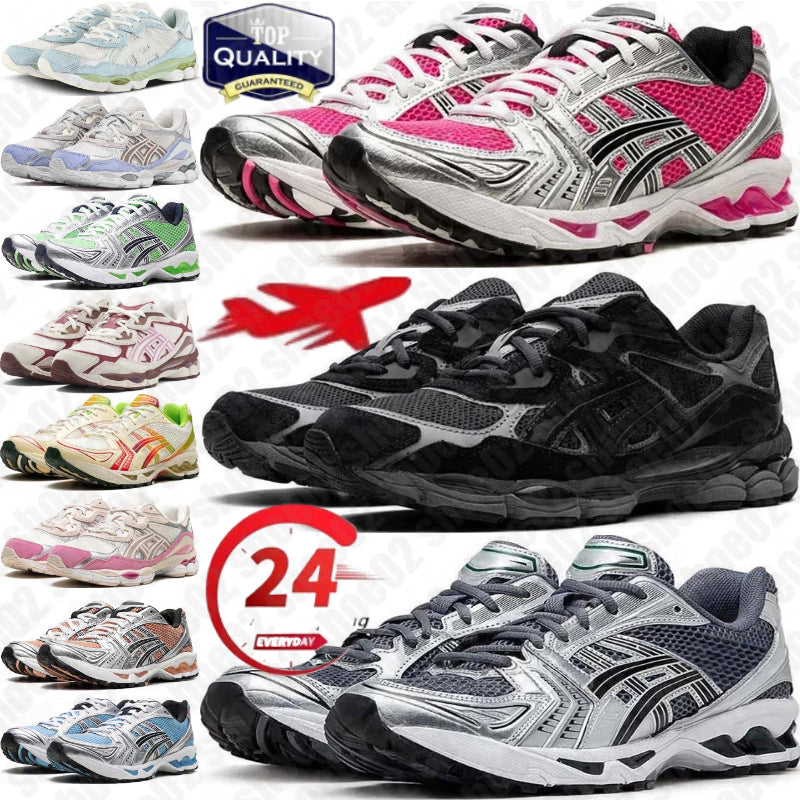 Japan K14 running shoes White Clay Canyon Black Graphite Grey Midnight Cream Scarab Birch Dark Pewter mens designer GK14 sneakers women outdoor spor