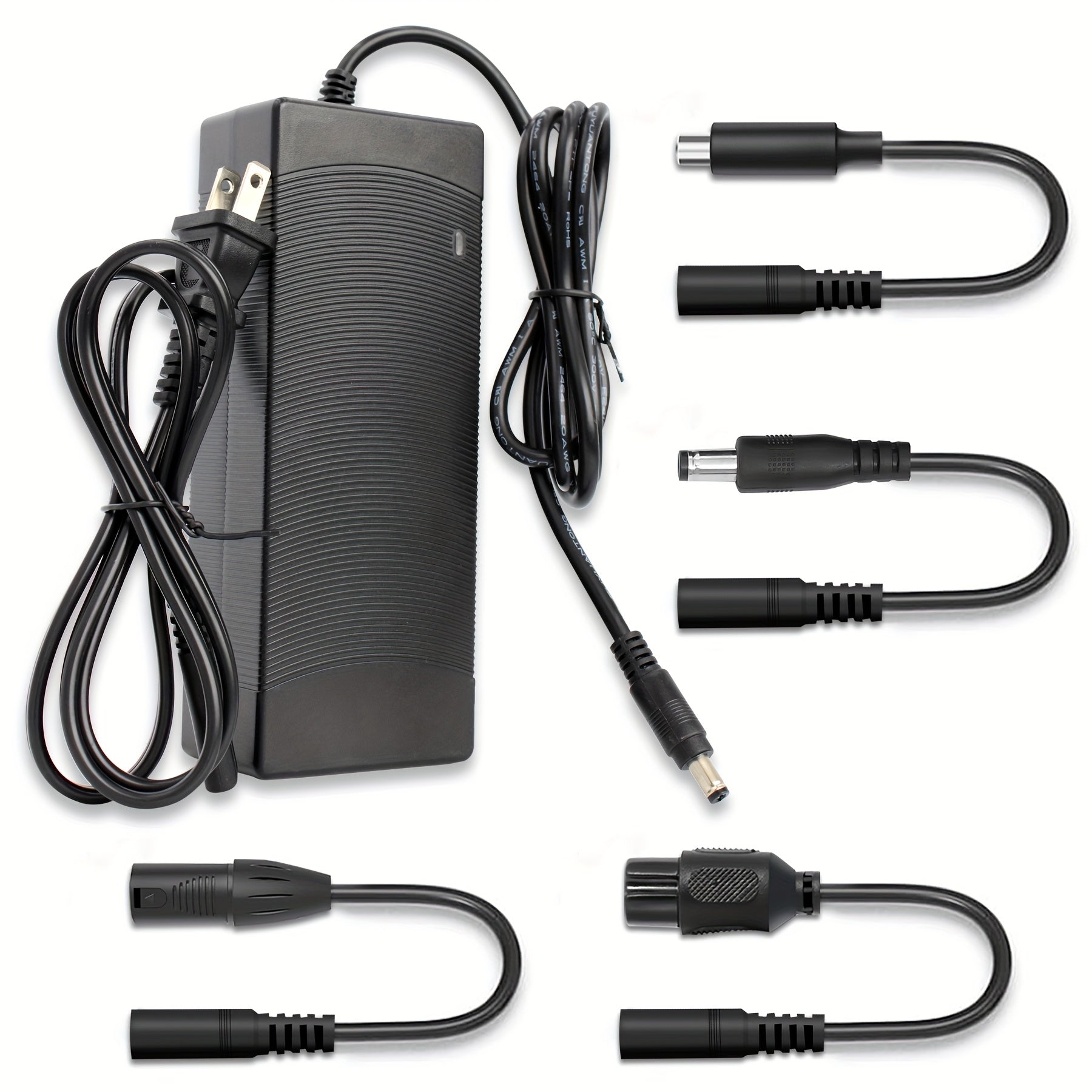 TEMU 36v-42v 2a Fast Charger For 36v Charger Electric Scooter Lithium Battery Power Adapter Mini 2s (not Suitable For Lead-acid Batterie)