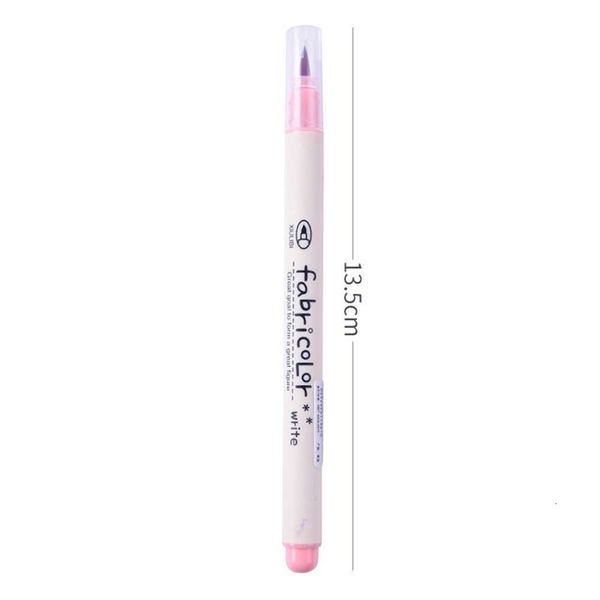 10 Color Fabricolor Write Calligraphy Paint Marker Pens Set Drawing Painting Watercolor Art Brush Pen 04429