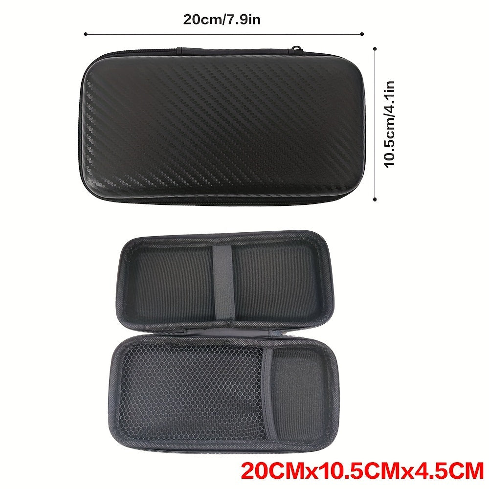 TEMU 1pc Eva Storage Bag, Portable Storage Bag, Hard Shell Storage Bag, Headphone Bag, , Outdoor Travel Supplies, And Storage Supplies, Storage Bins