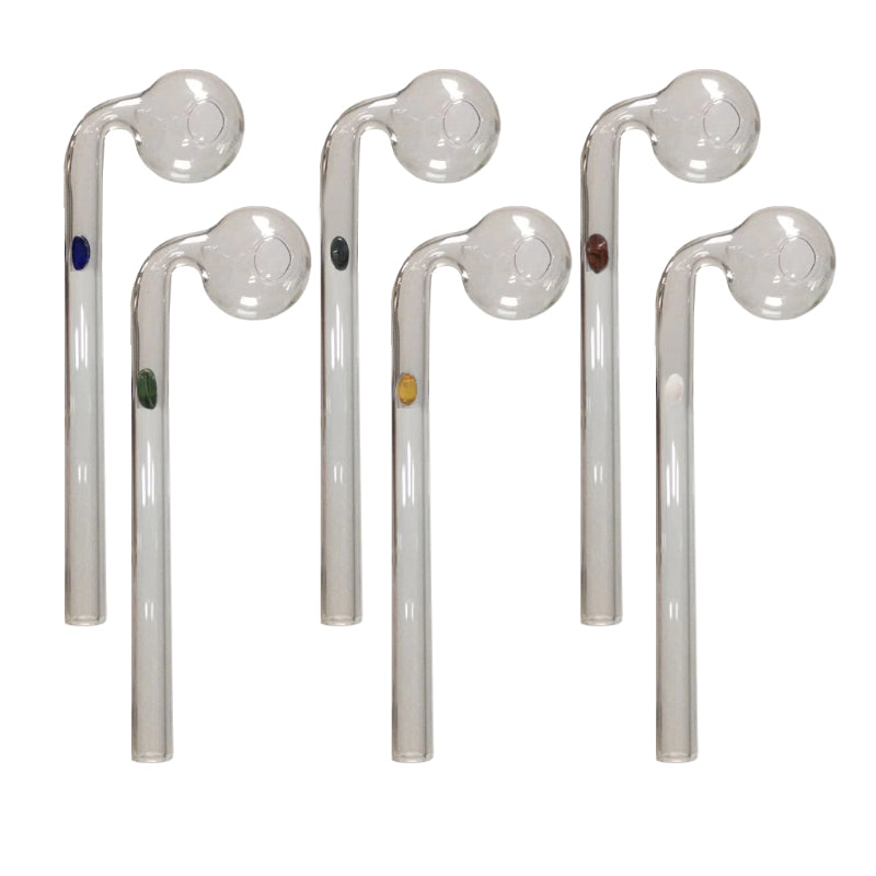 Smoking Oil Burner Bubbler Pipe Downstem 30mm Bowls Slide Glass Burners Pipes 90 Degree Down stem For Water Oil Bubblers