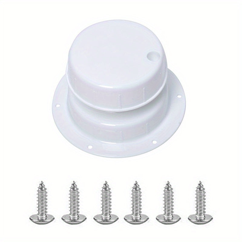 TEMU Rv Plumbing Vent Caps With Screw- Camper Vent Replacement For Rv Trailer Camper Motorhome, Rv Roof Sewer Vent Cover Caps Kit For 1 To 2 3-8 Inch