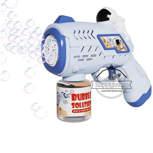 Astronaut Automa childrens bubble machine bubble gun rocket launcher bubble blower childrens bubble manufacturing summer toysW240902