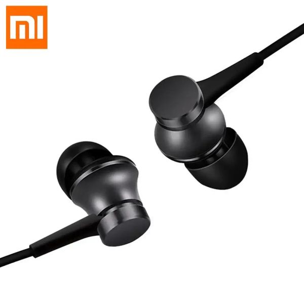 Original Xiaomi Bass Sound Earphone Wired 3.5MM In-ear Sport Music Headphone with Mic HiFi Gaming Headset For Android Smartphone