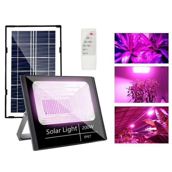 Plants Light 200W Led Solar Grow Light IP66 Phyto Lamp Full Spectrum Bulb Hydroponic Lamp Greenhouse Flower Seed Grow Tent X250205