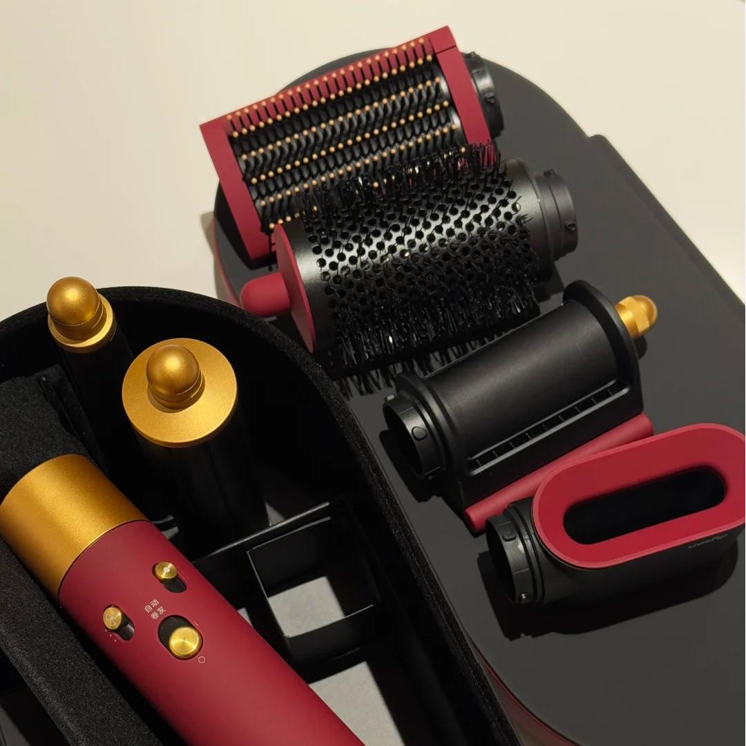 New Curler 7-in-1 rotating connection nozzle salon styling design negative ion motor constant current Multi-functional hair dryer local warehouse