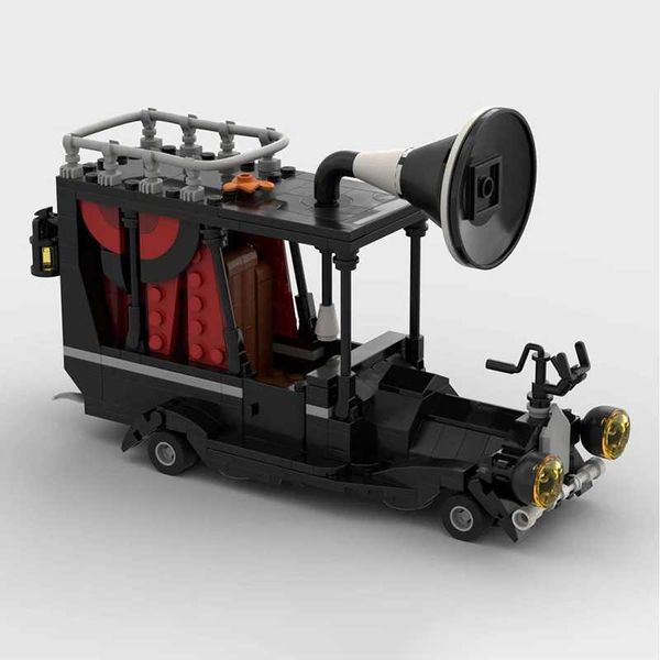 451pcs MOC The Nightmareal Before - Mayors Car Model Building Blocks Set Bricks Toys Children Christmas Halloween Birthday GiftXJ250102
