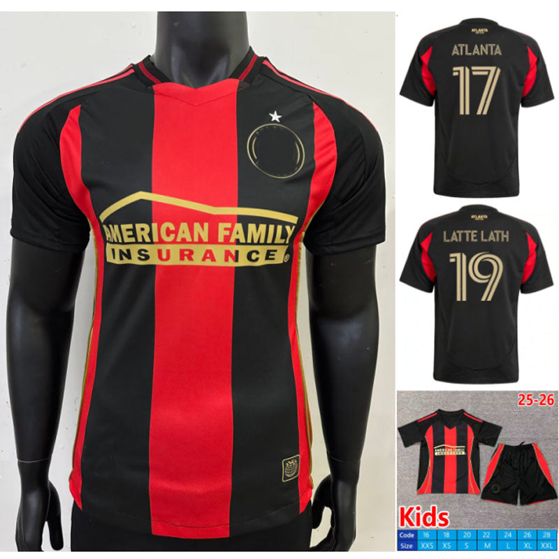 2025 atlantaunited Soccer Jersey ALMIRON LATTE LATH MIRANCHUK football shirts 25 26 Men kids maillots futol