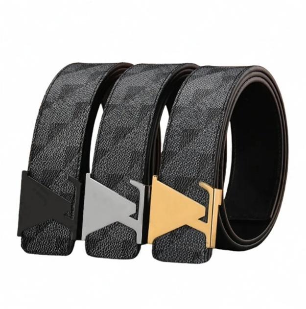 Fashion Belt Mens Belt Womens black belt100-125cm With Box