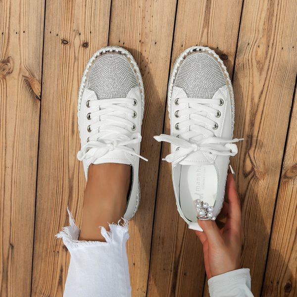 New Designer Shoes Frete grátis de fundo plano Couro branco de alta qualidade Athleisure Plataform Black Womens Outdoor Antiskid confortável