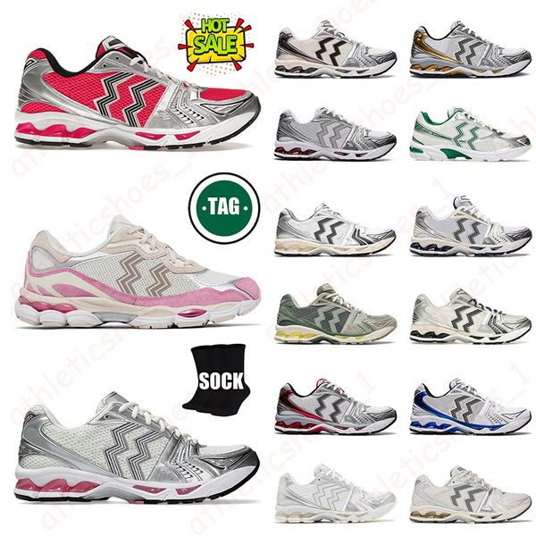 Designer de moda 14 2160 Running Shoes 1130 Creme rosa verde cinza preto preto