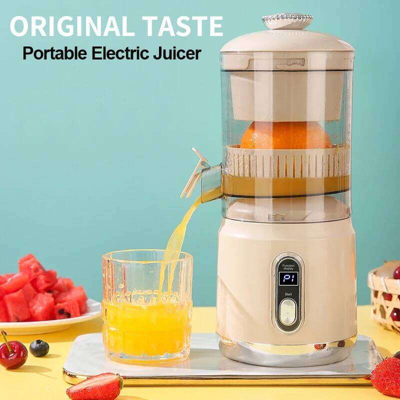 Electric Orange Juicer Portable 600ml Original Citrus Fruit Juice Extractor Lemon Squeezer hine Smoothie Blender USB Charge