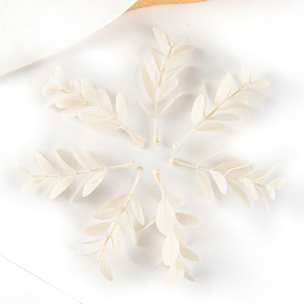 Feuille de plante artificielle en plastique