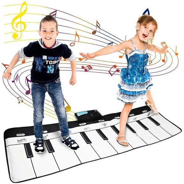 Coolplay Electronic Musical Mat Carpets Keyboard Baby Piano Play Mat Musical Instrument Montessori Toy Educational Toys for Kids Y240813