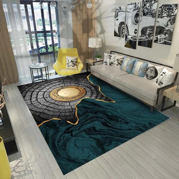 60x90cm Carpets Marble Pattern Jacquard Crystal Velvet Carpet Mechanical Wash Floor Mats Water Absorption Quick Drying Rug Living Room
