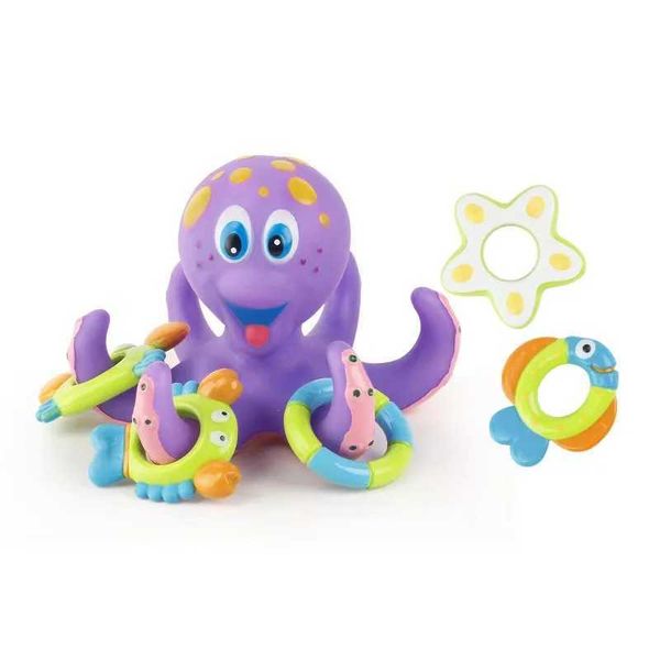 Childrens Octopus Bath Toys Kids Summer Pool Interactive Beach Swimming Play Water Games Educational For Baby ToddlersC250121