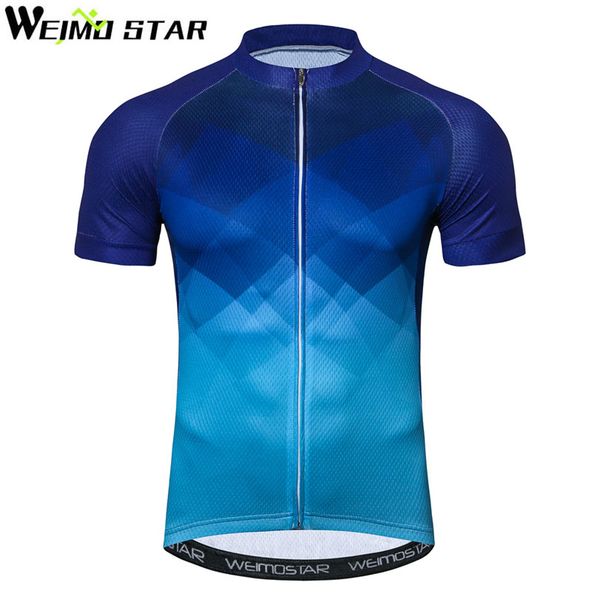 WEIMOSTAR Cycling Jersey Pro Team Ciclismo Mens MTB Bike Tops Short Sleeve Breathable Bicycle Shirts Cycling Clothing