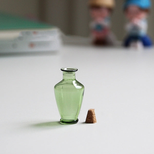 Ornements de vase à fleurs séchées en verre