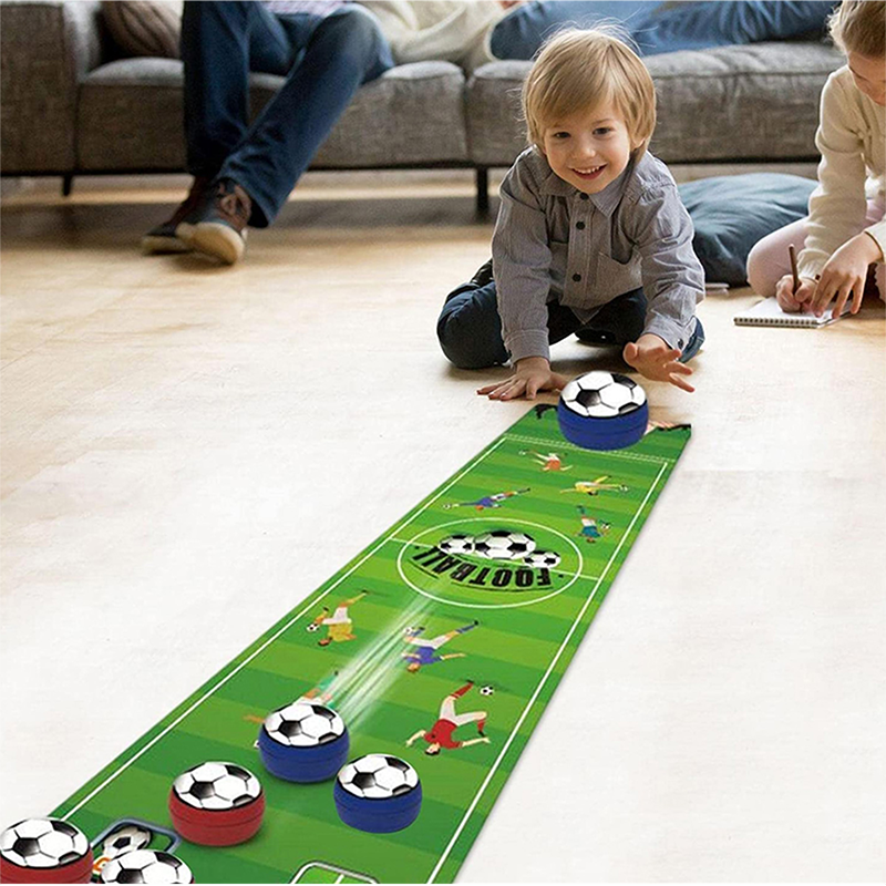 Tabletop Roll-up Sports Games - Basketball, Curling, Bowling, Football, Golf - Soccer Game