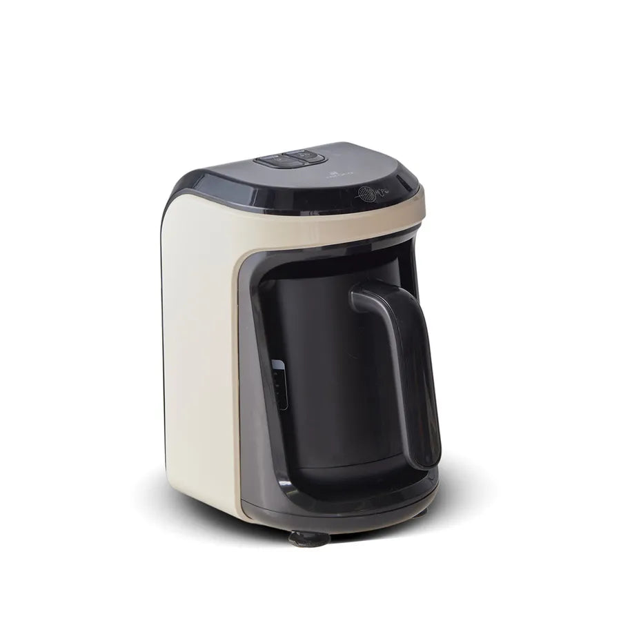 Karaca Hatır Hüps Turkish Coffee Maker and Milk Steamer, 535W, Cream