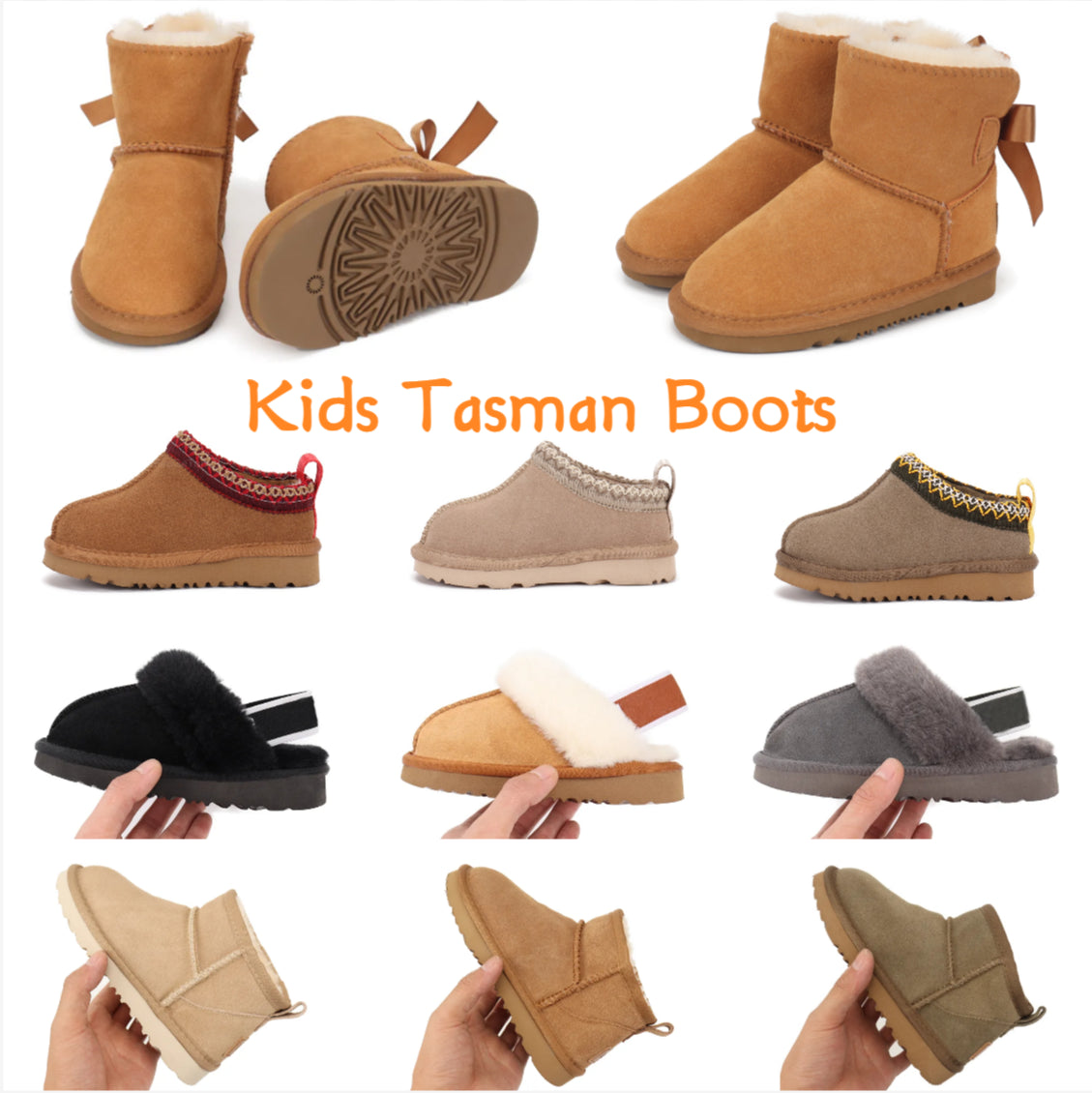 2026 Boots Kids Boots Australia Snow Boot Designer Children Shoes Winter Classic Ultra Mini Boot Botton Baby Boys Girls Ankle Booties Kid Fur Suede