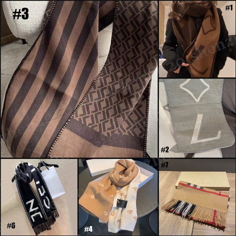 5 Brands Classic Women&#039;s Shawl Scarf for Men Women Scarves With No Gift Box