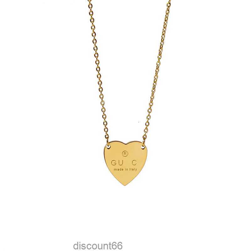 luxury G brand love heart designer necklace for women 18k gold vintage letters whale have sister nature sailormoon choker necklaces earrings rings j