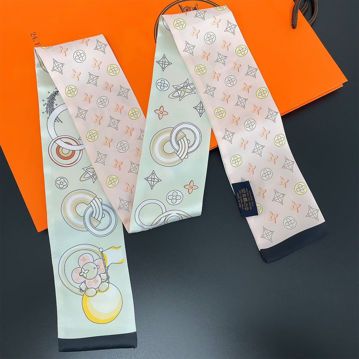 Twilly Handle Gloves funny Bags Scarves Wraps Muffler Wallet Purse Handbag Women Bag Paris Tote Lage