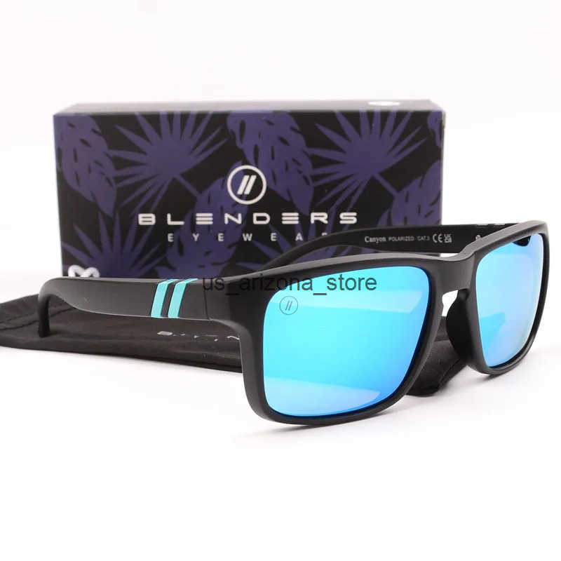 blender square women men Sunglasses Men Polarized UV Eyewear Vintage Fashion Square Mens Sun Glasses B8801 Q250610