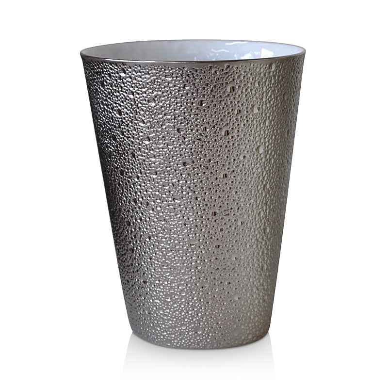 Bernardaud Ecume Platinum Vase