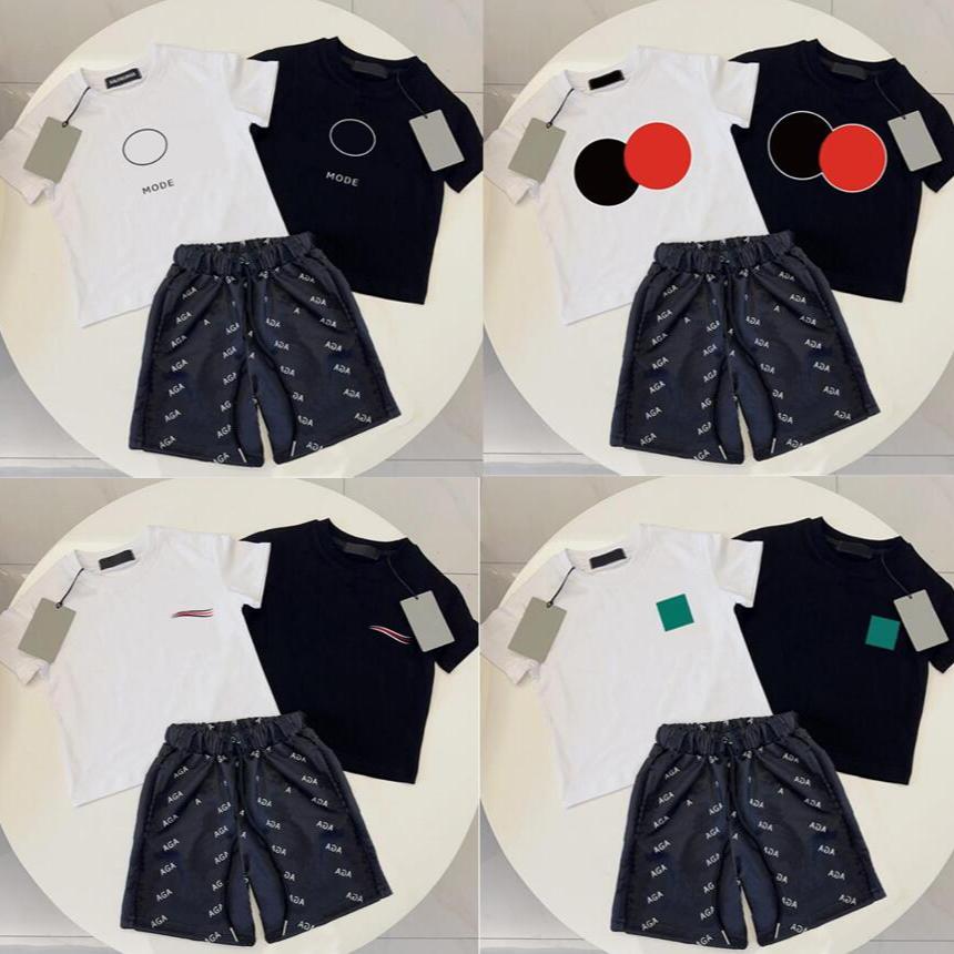 Designers Clothes Toddler Boys Clothing Sets Summer Baby Short-Sleeve T Shirt Shorts 2PCS Costume For Kids Clothes Tracksuit