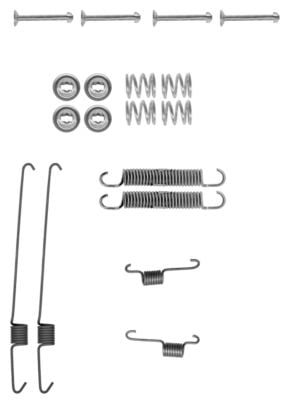 Accessory Kit, brake shoes TEXTAR 97032600