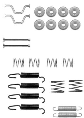 Accessory Kit, parking brake shoes TEXTAR 97034700